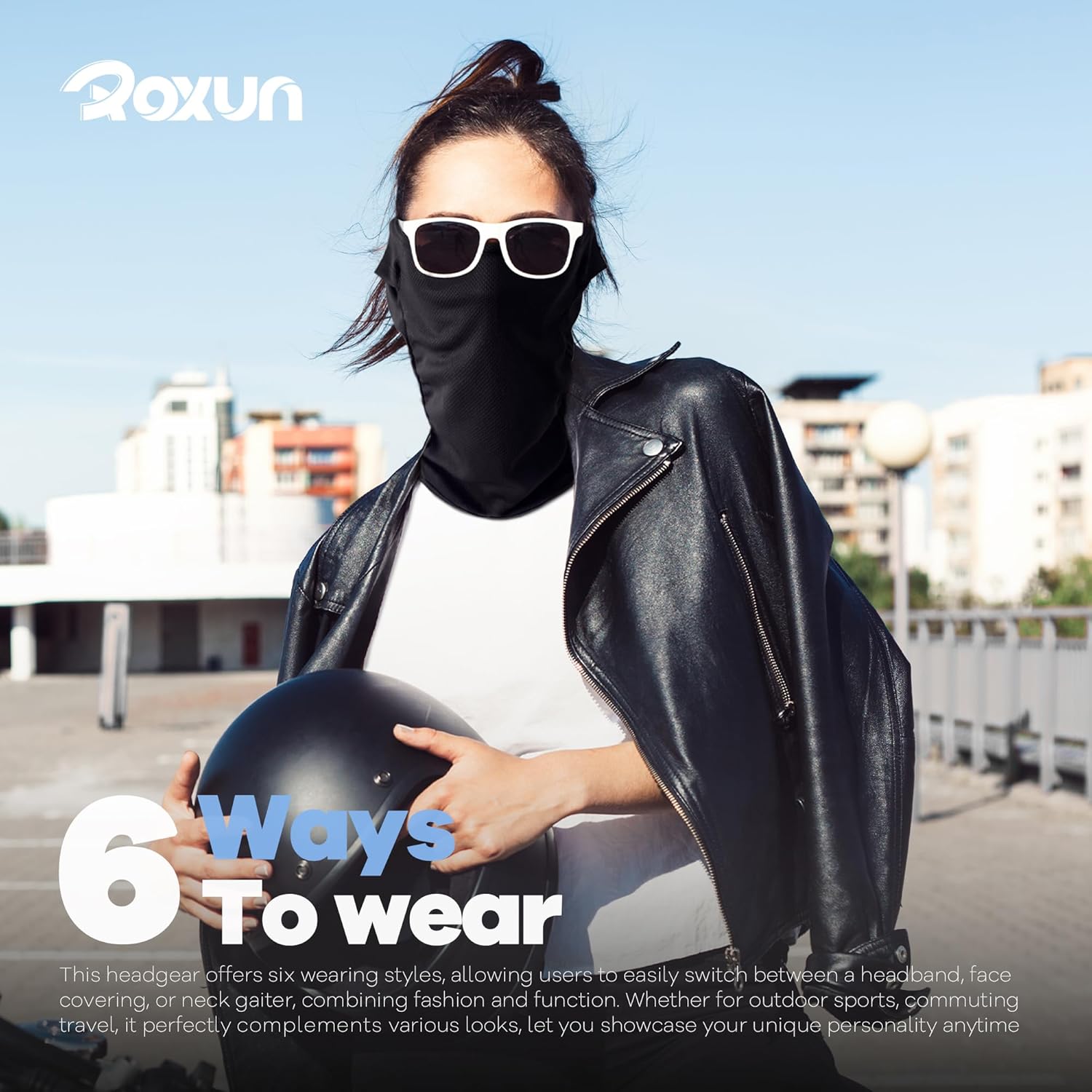 Ski Mask Balaclava Shiesty, Motorcycle Football Windproof UV Protector Cooling for Men/Women